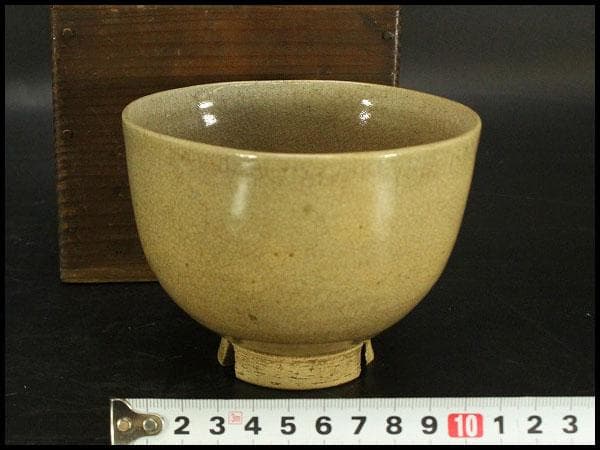 茶道具 茶碗 時代物(A571) 李朝 茶碗 茶道具 骨董 古玩 古美術 時代物 径14.3cm 李朝 茶碗 茶道具