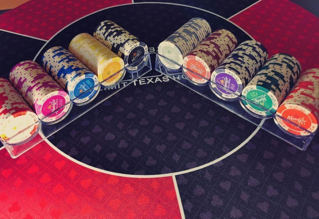 ポーカーチップ☆モンテカルロ・ミリオンズ☆200枚Cセット