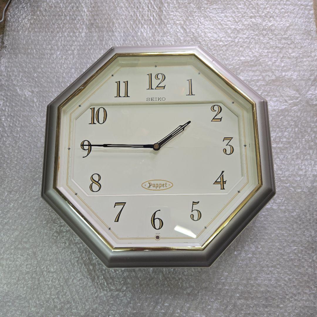 動作品　SEIKO セイコー Puppet L-119 掛け時計　からくり時計