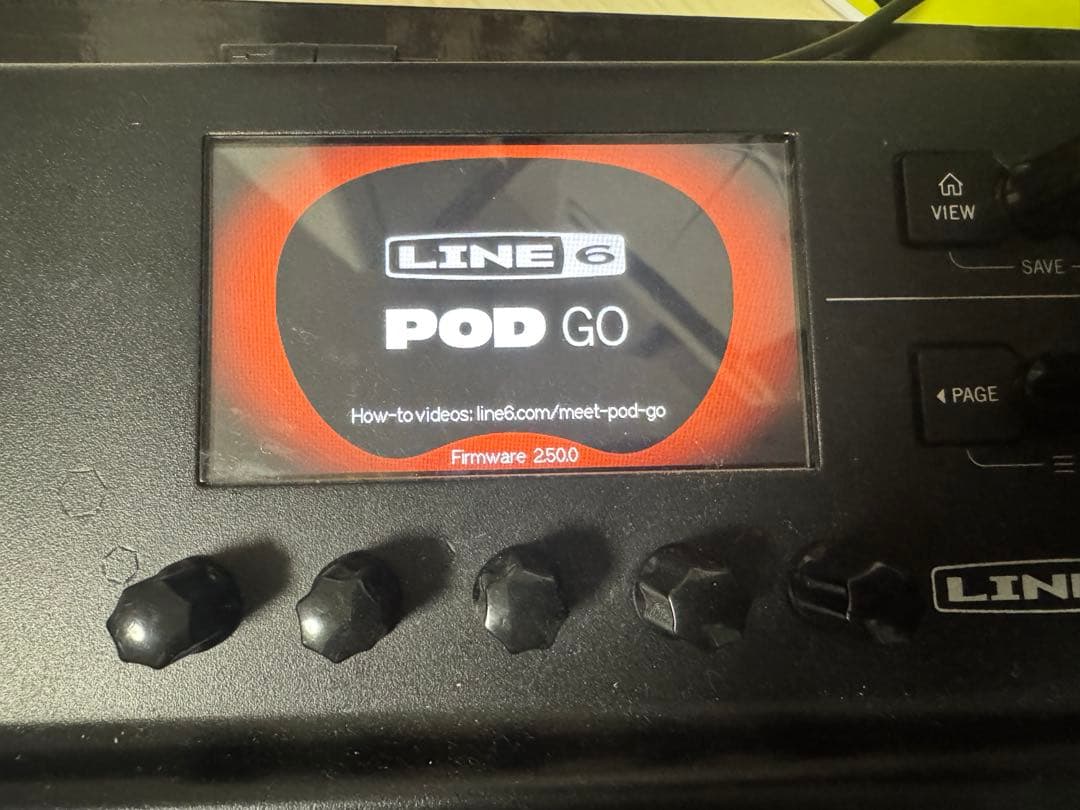 ギター Line6 POD GO
