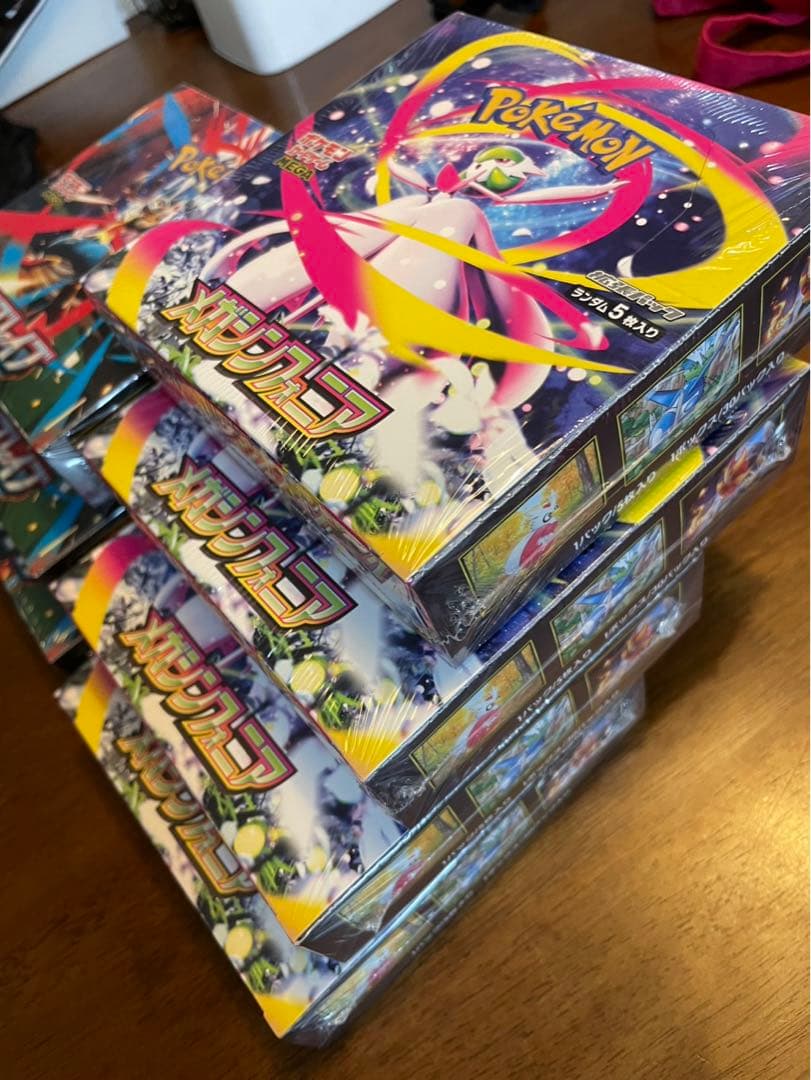 ポケモンカード メガブレイブ３ •メガシンフォニア 4未開封シュリンク付き