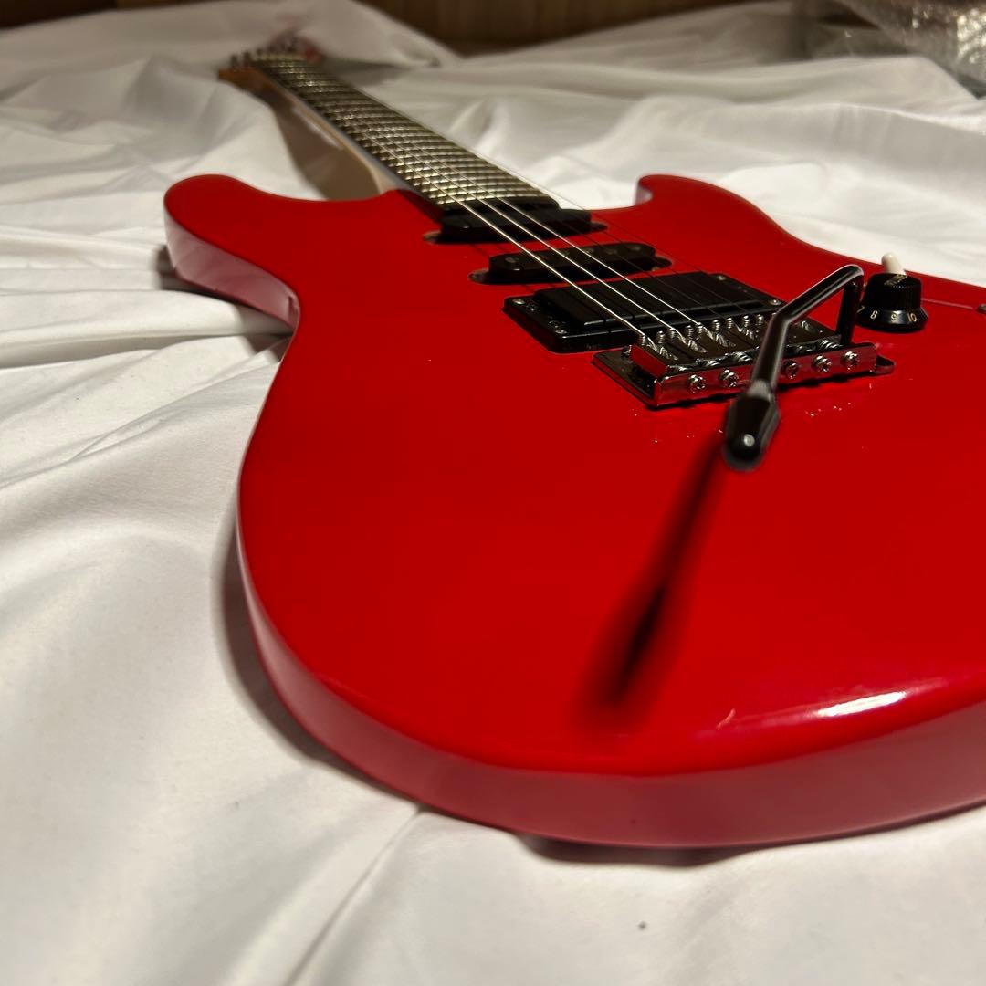 美品】Legend ストラトキャスター レッド エレキギター SSH