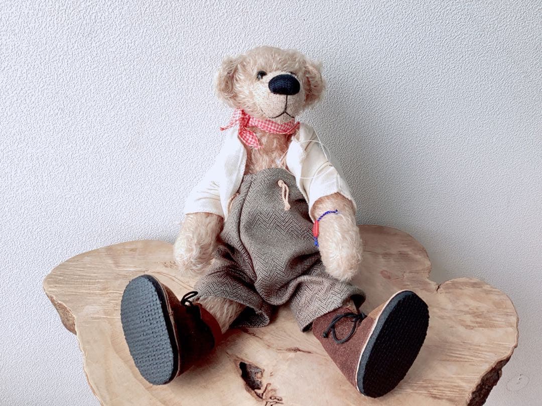 【CLEMENS】クレメンス　ドイツ　テディベア　全長31ｃｍ　定価38500円