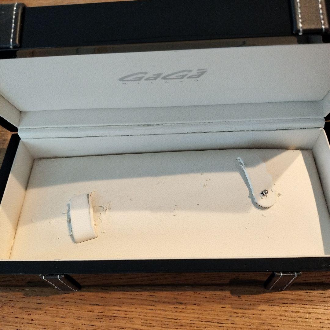 ガガミラノ マヌアーレ 白ベルト 箱付 C006107 ビバリーヒルズ