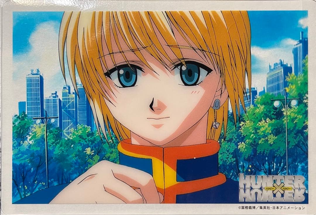 HUNTER × HUNTER クラピカ クリアポストカード 旧アニメ版 ハンター
