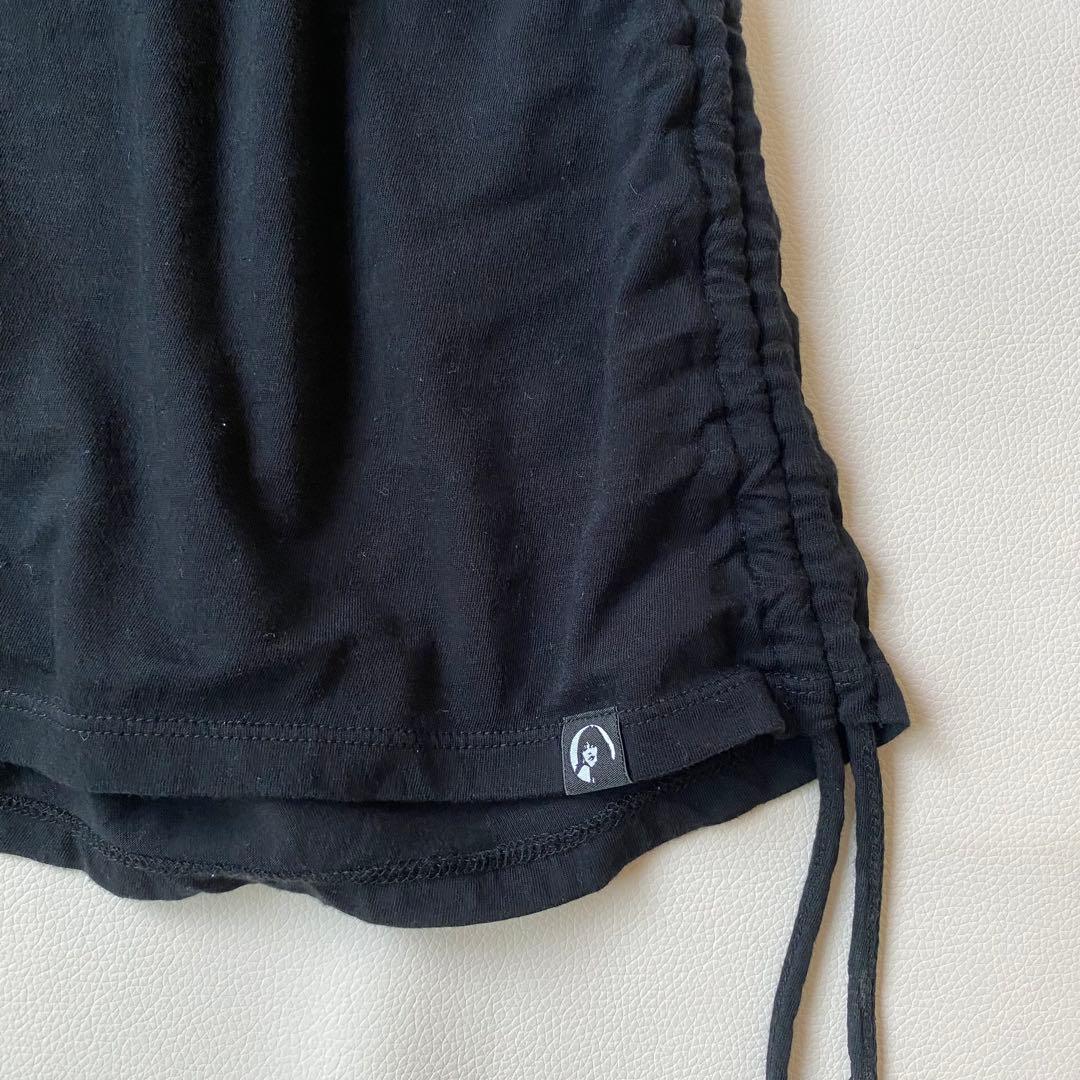 ヒステリックグラマー　スカルベリー　タンクトップ　ストロベリー　スカル　絞り紐