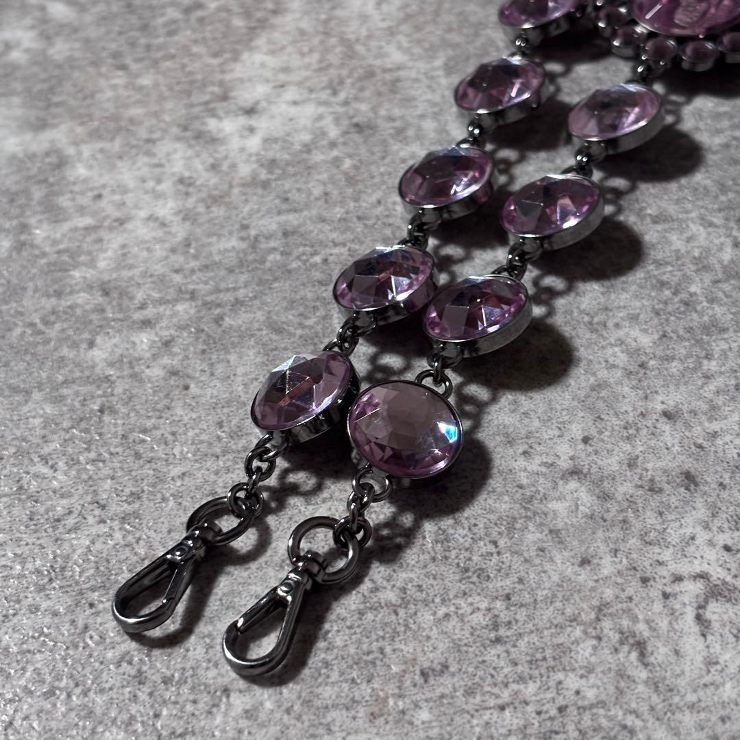 バッグ Miu Miu Chain Beaded Shoulder Bag Clutch