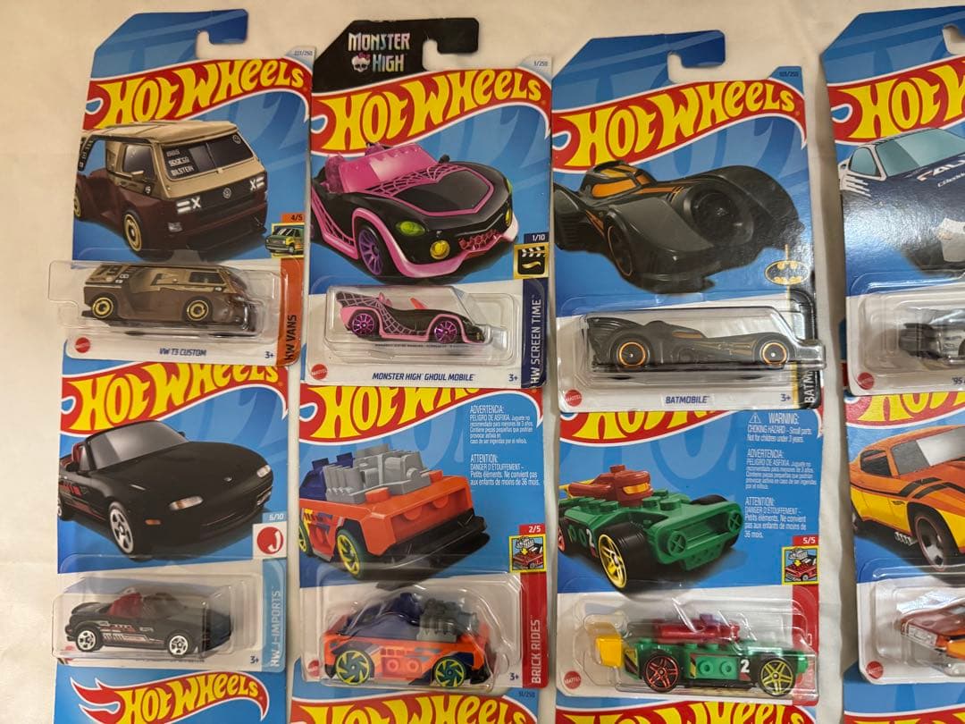 ホットウィール　42台 未開封 まとめ売り　ミニカー　マテル