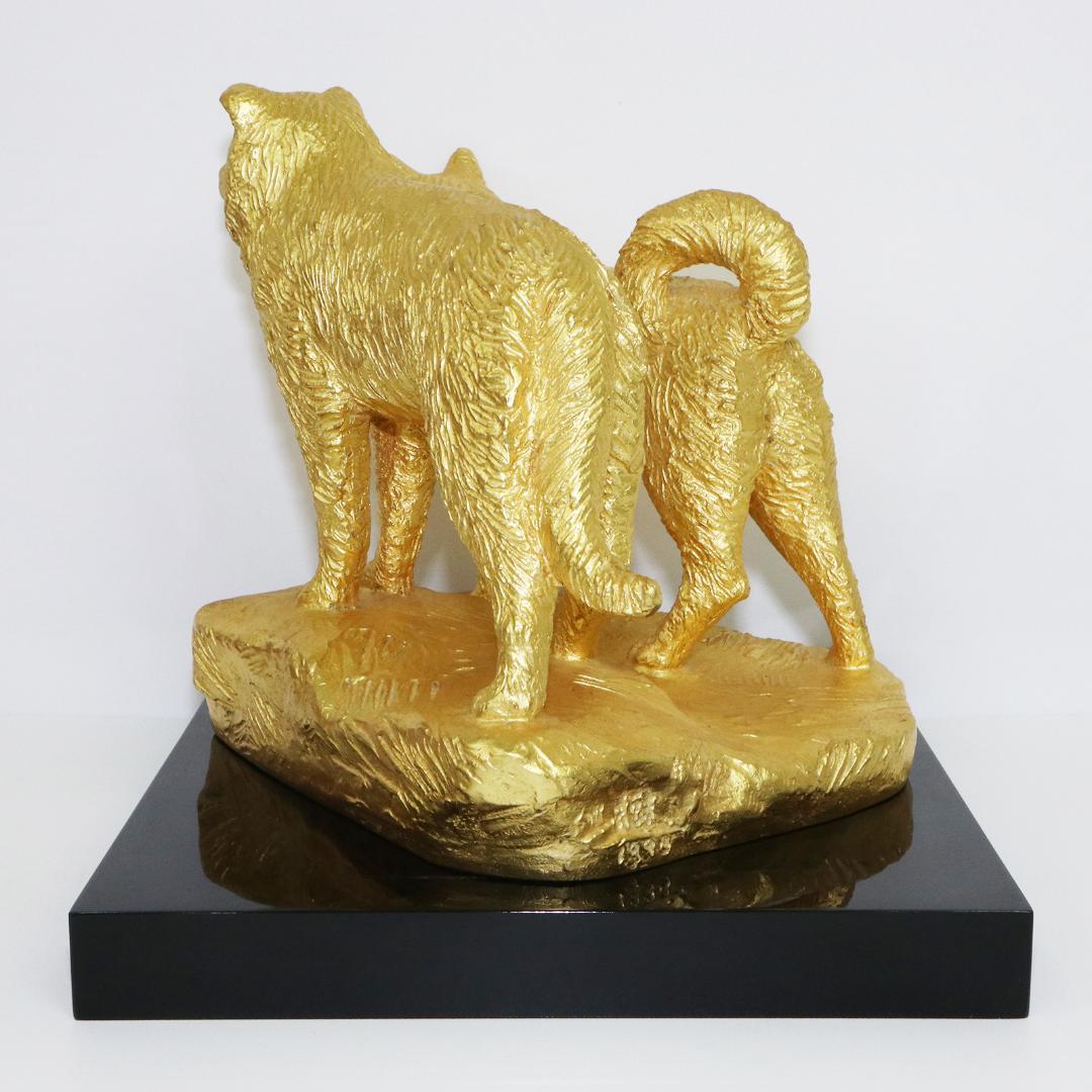 富永直樹 タロジロ ブロンズ製 金箔仕上げ