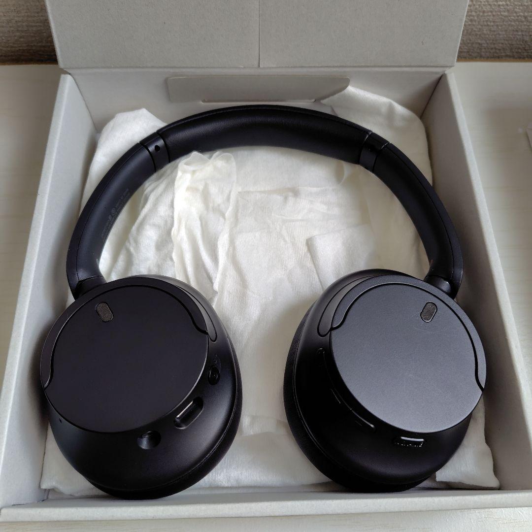 SONY WH-CH720N ワイヤレスヘッドホン ブラック - メルカリ