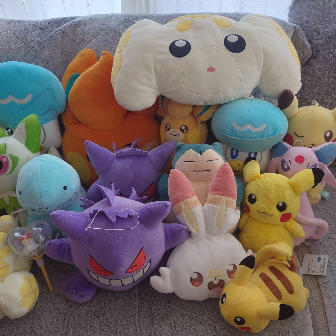 ポケモン ぬいぐるみ&クッション 25体セット - メルカリ