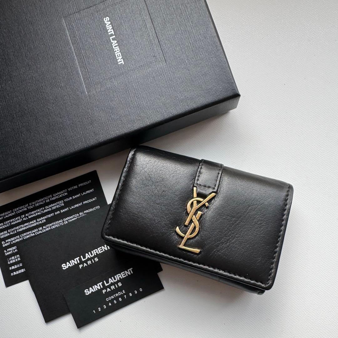 限定価格】 104 Saint Laurentイブサンローラン キーケース