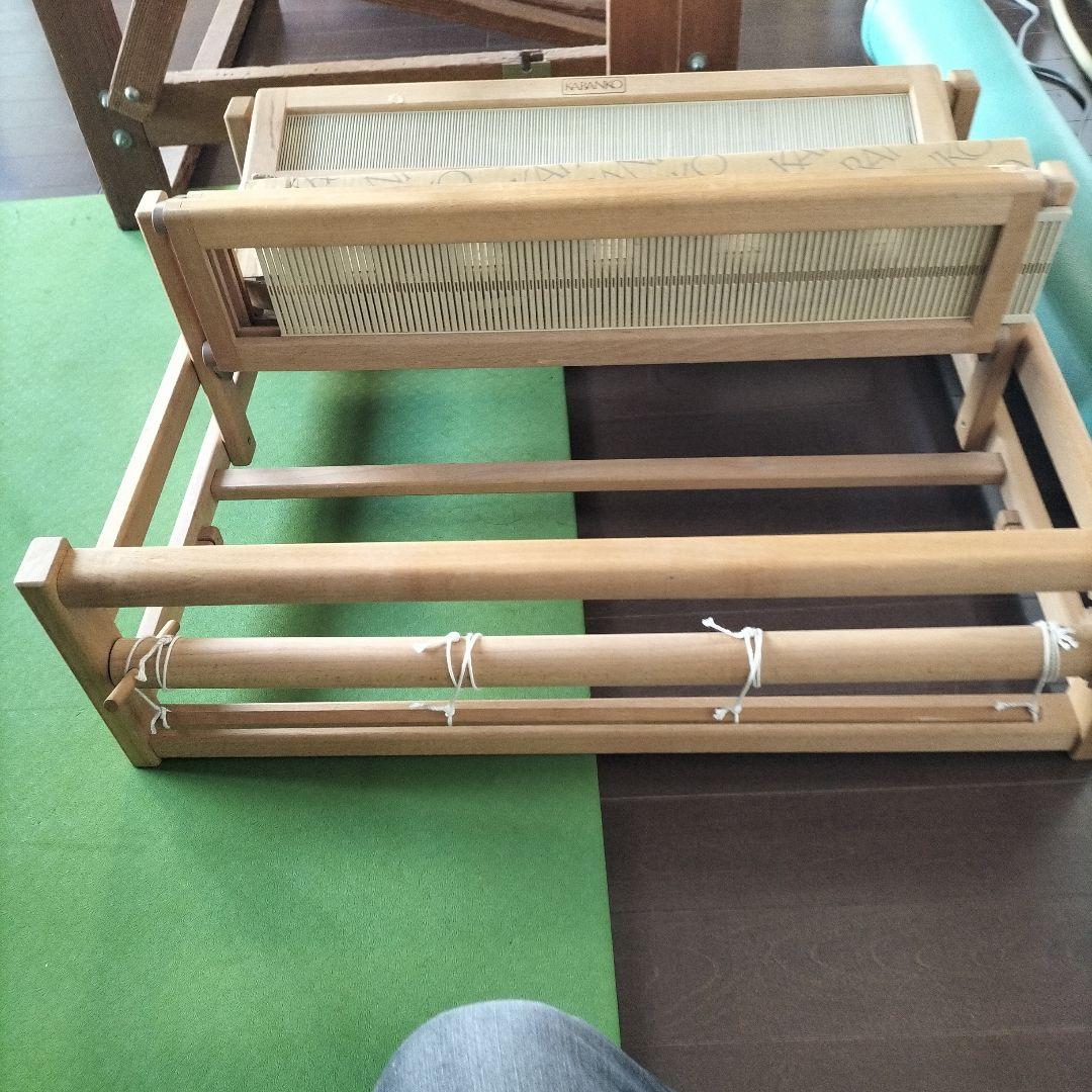 KARANVO 木製 卓上手織り機