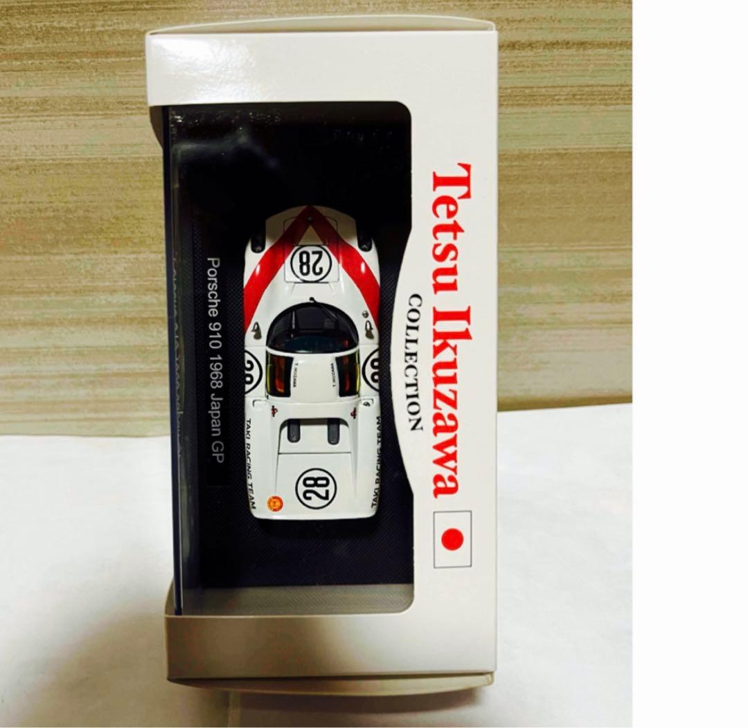 エブロ 1/43 生沢徹 ポルシェ 910 #28日本グランプリ 1968