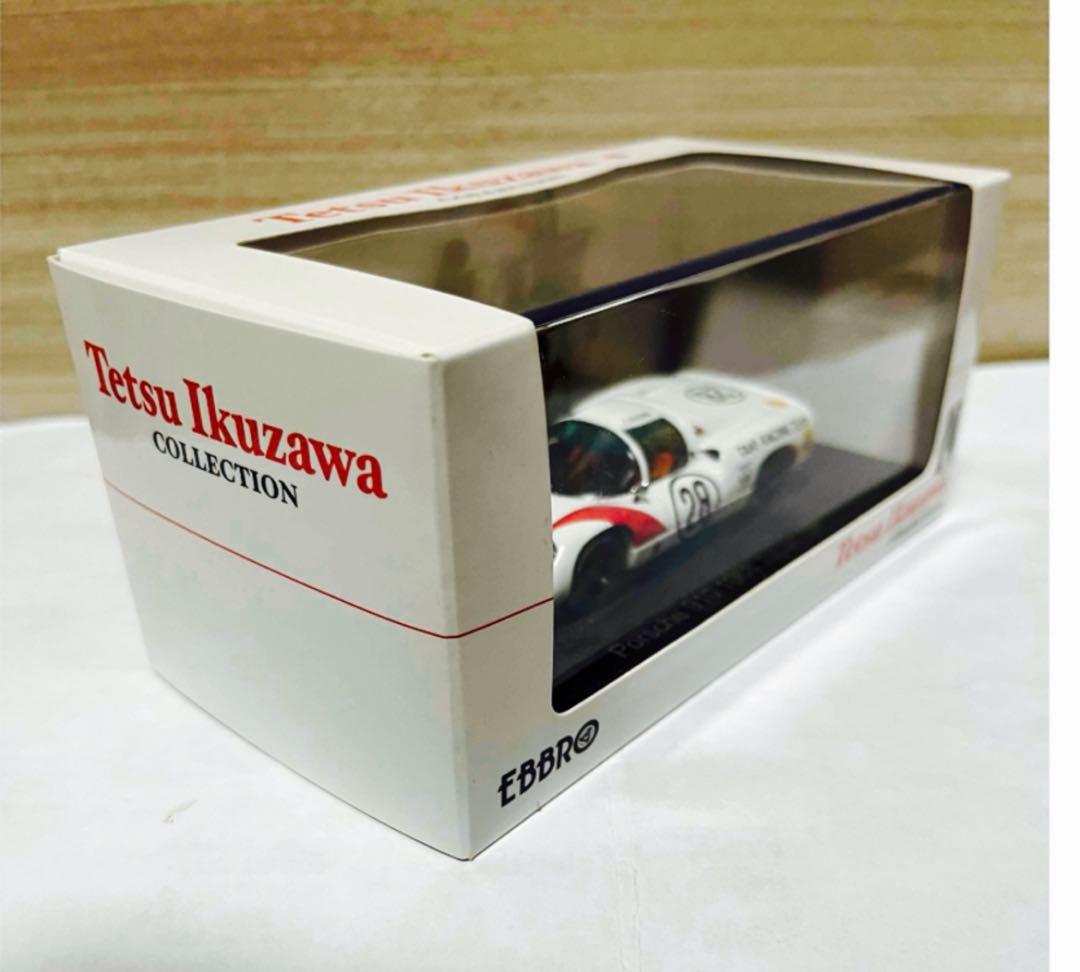 エブロ 1/43 生沢徹 ポルシェ 910 #28日本グランプリ 1968