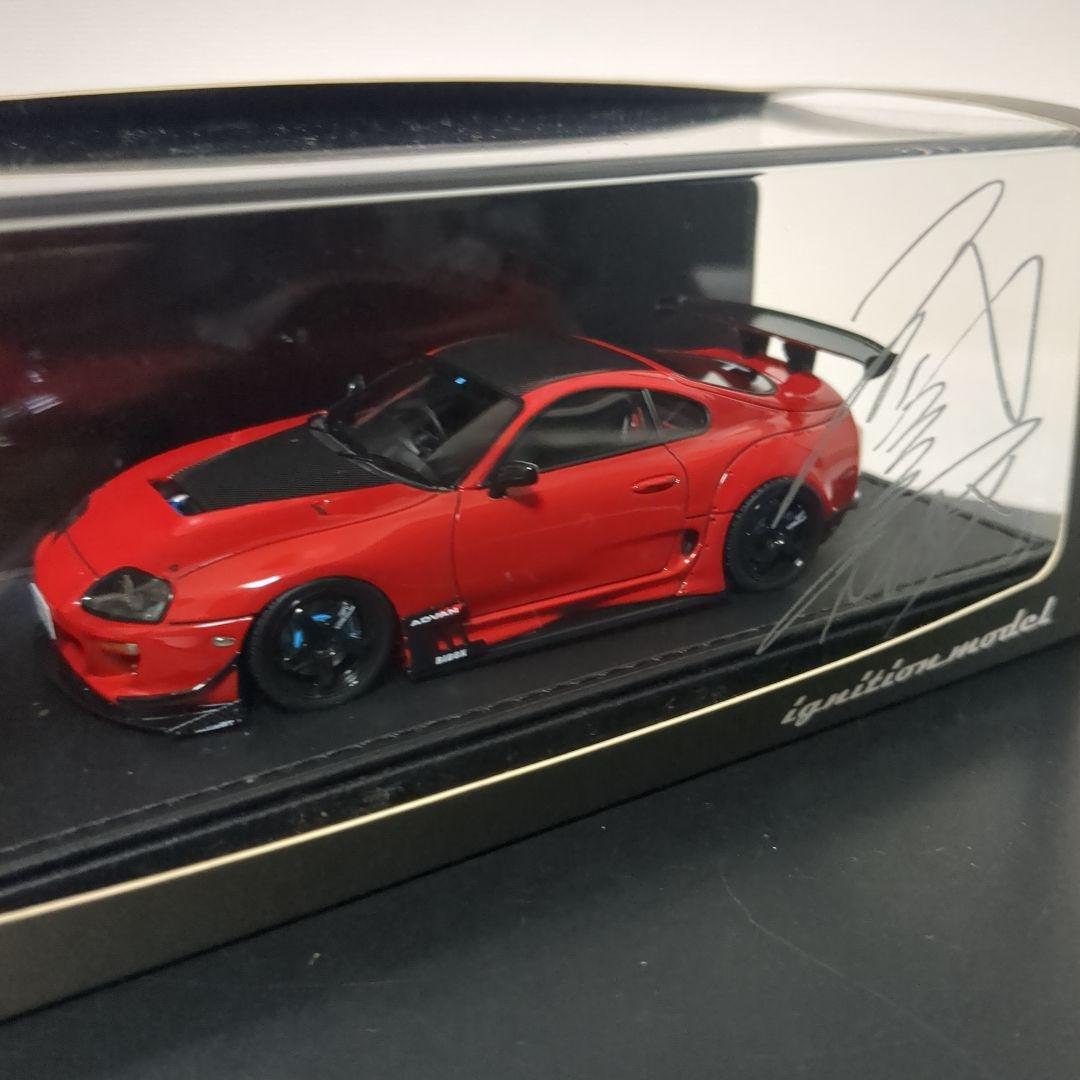 イグニッションモデル トヨタスープラ 織戸学選手 JZA80 Supra