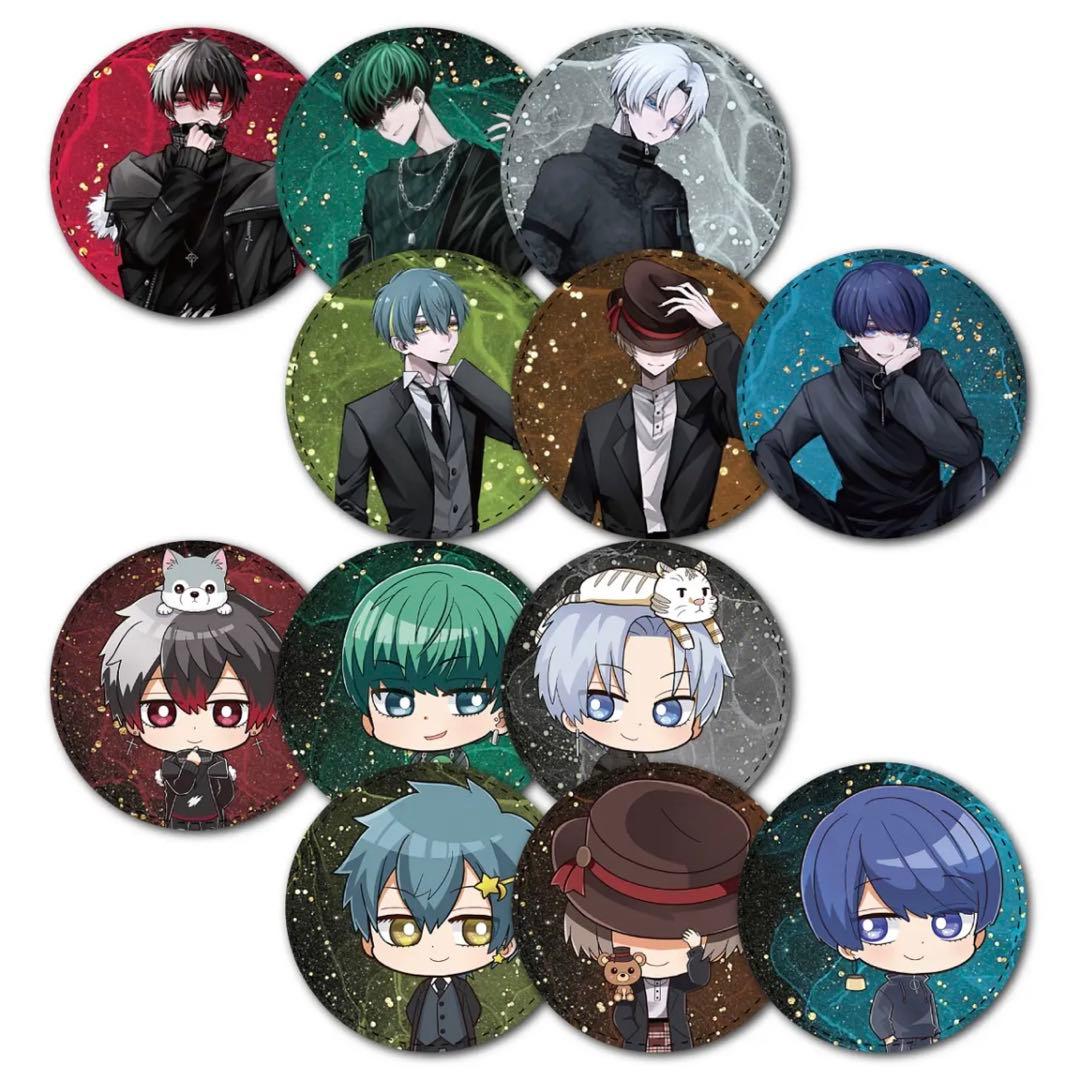 初期ビジュ 缶バッジ VΔLZ 4th Anniversary】ジュエリー缶バッジ｜にじさんじオフィシャルストア