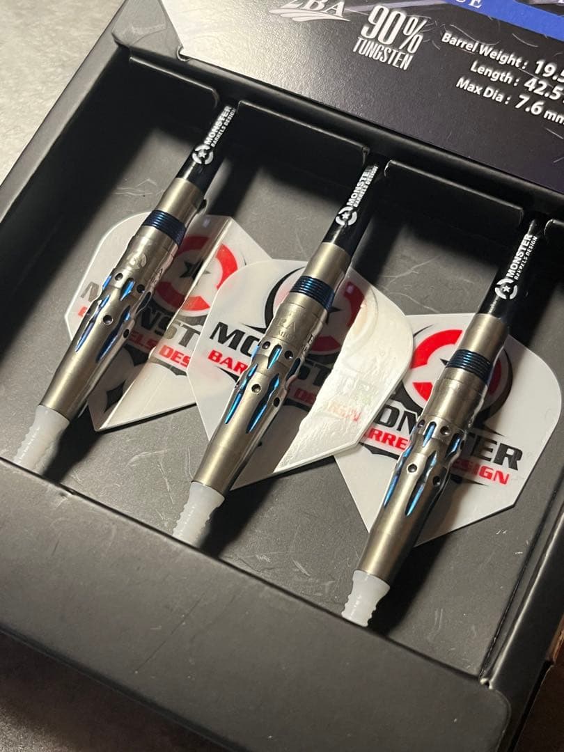 ダーツ MONSTER BARRELS DESIGN RAPIERIV MG BLUE