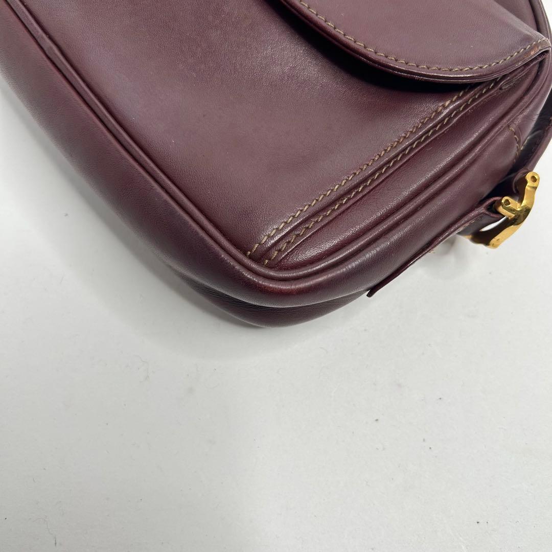 【良品✨】カルティエ　マストライン　ショルダーバッグ　カメラバッグ　2way