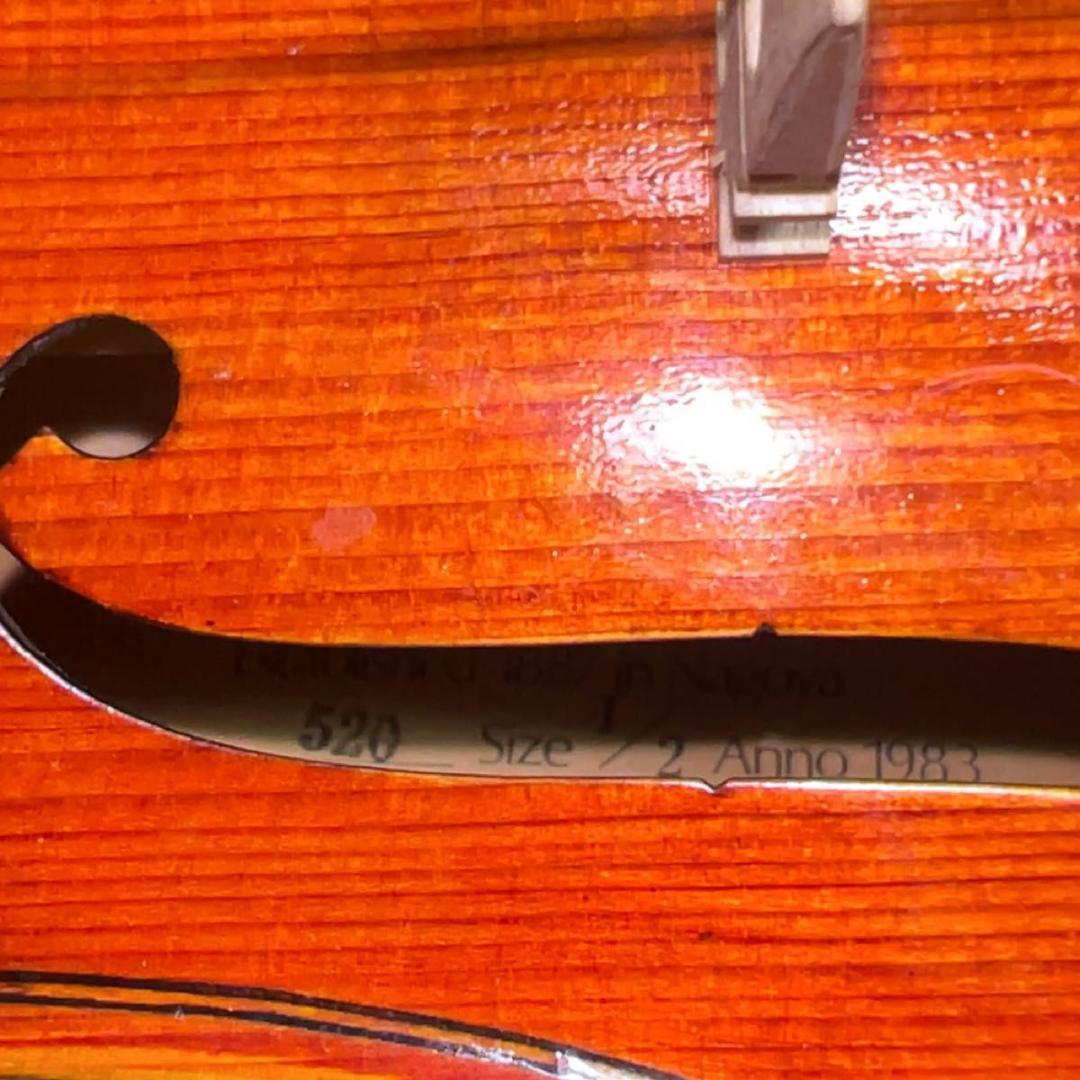 名器 SUZUKI バイオリン No.520 1/2 上級機 1983年製 弓
