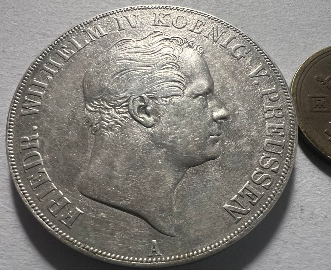 招*@様 1818年ドイツプロイセン王国2ターラー銀貨 フリードリヒ