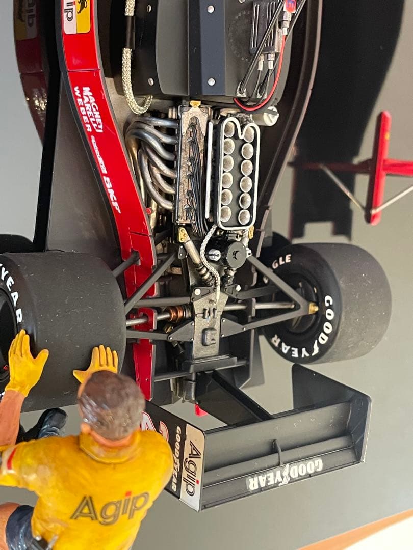 TAMIYA製 Ferrari F189 モデル 完成品フィギュア付