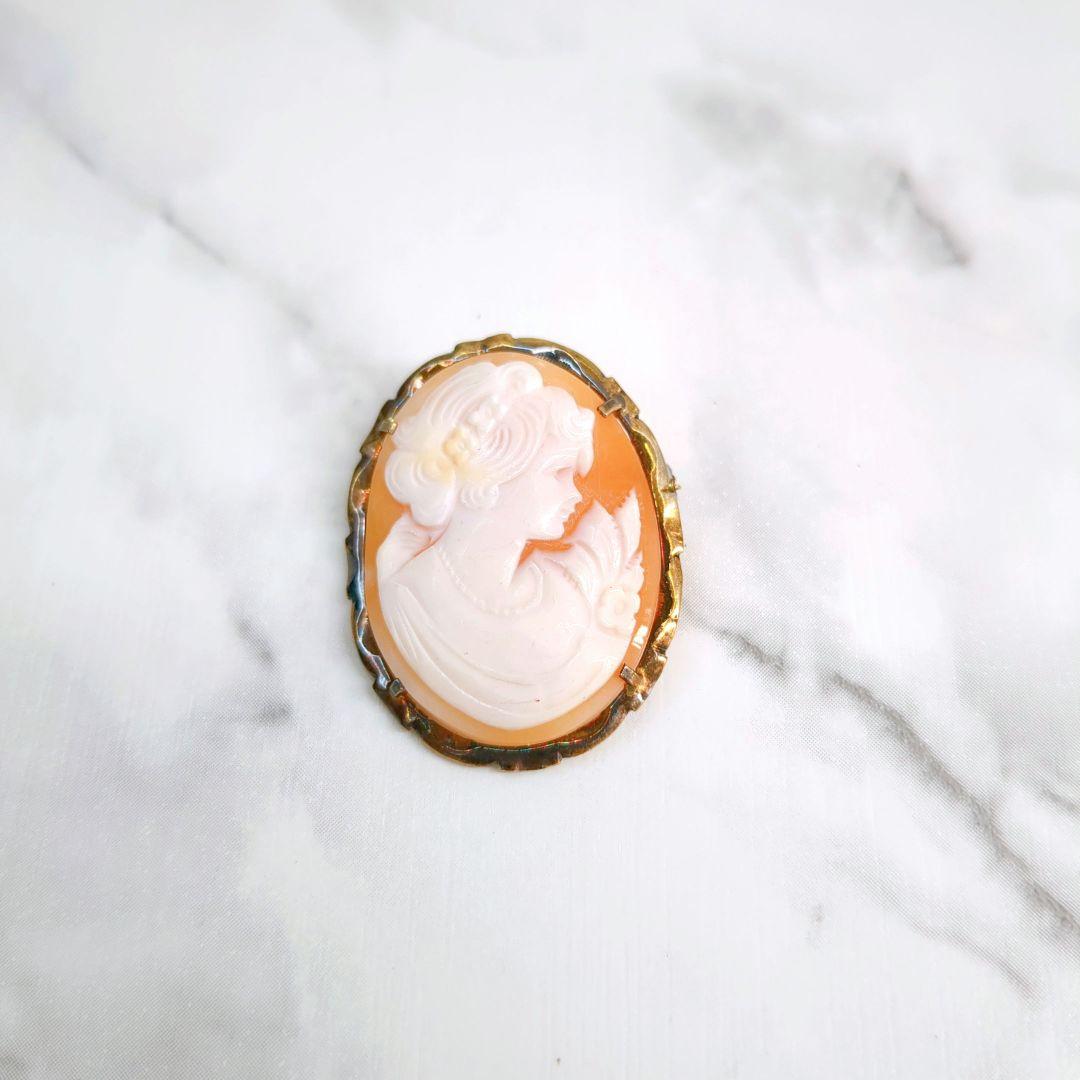 ROBERTA ロベルタ カメオ ブローチ ペンダント ケース付き 925 - メルカリ