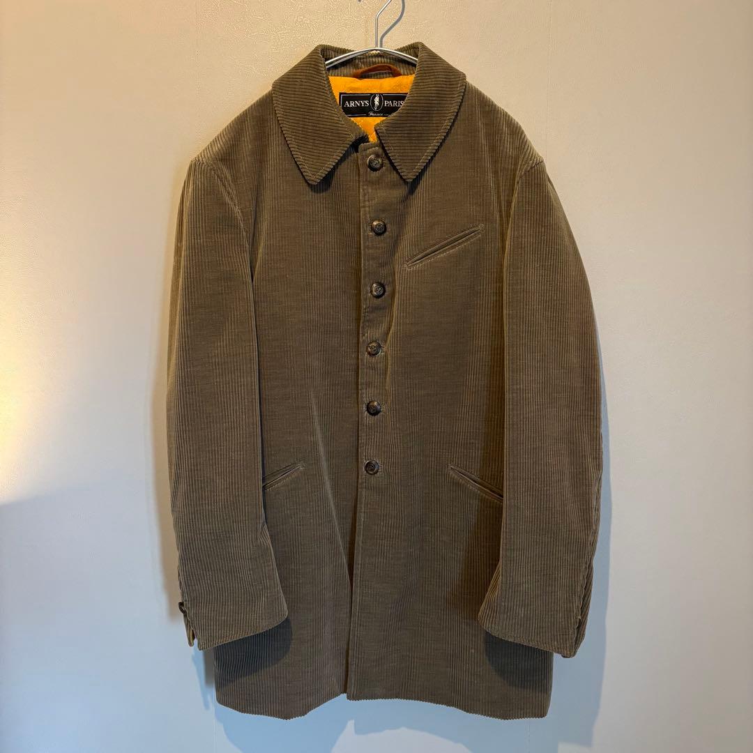 アルニス Cornac コルナック コーデュロイ ジャケットトープ グレー48