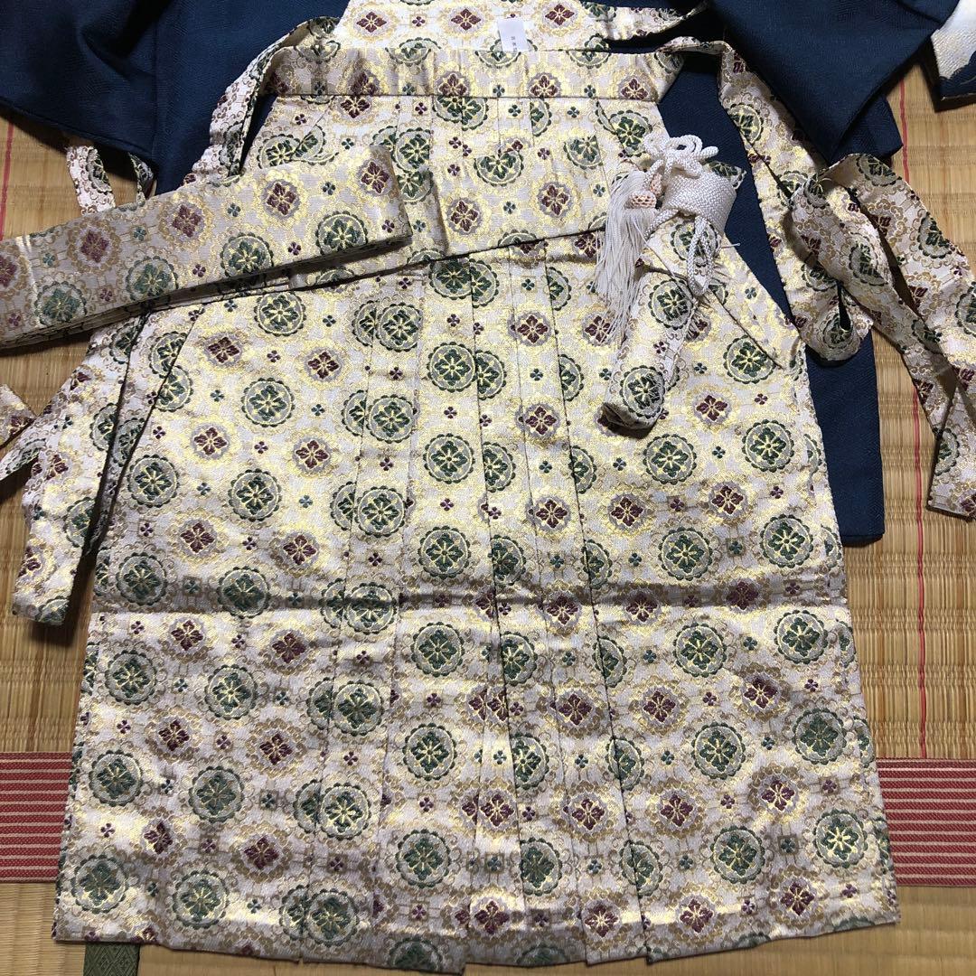 七五三　子供用袴　3歳　紺色