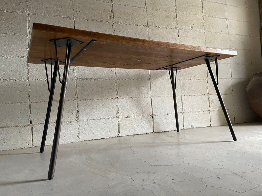 アクメファニチャー / ジャーナルスタンダード　オーク無垢　ダイニングテーブル