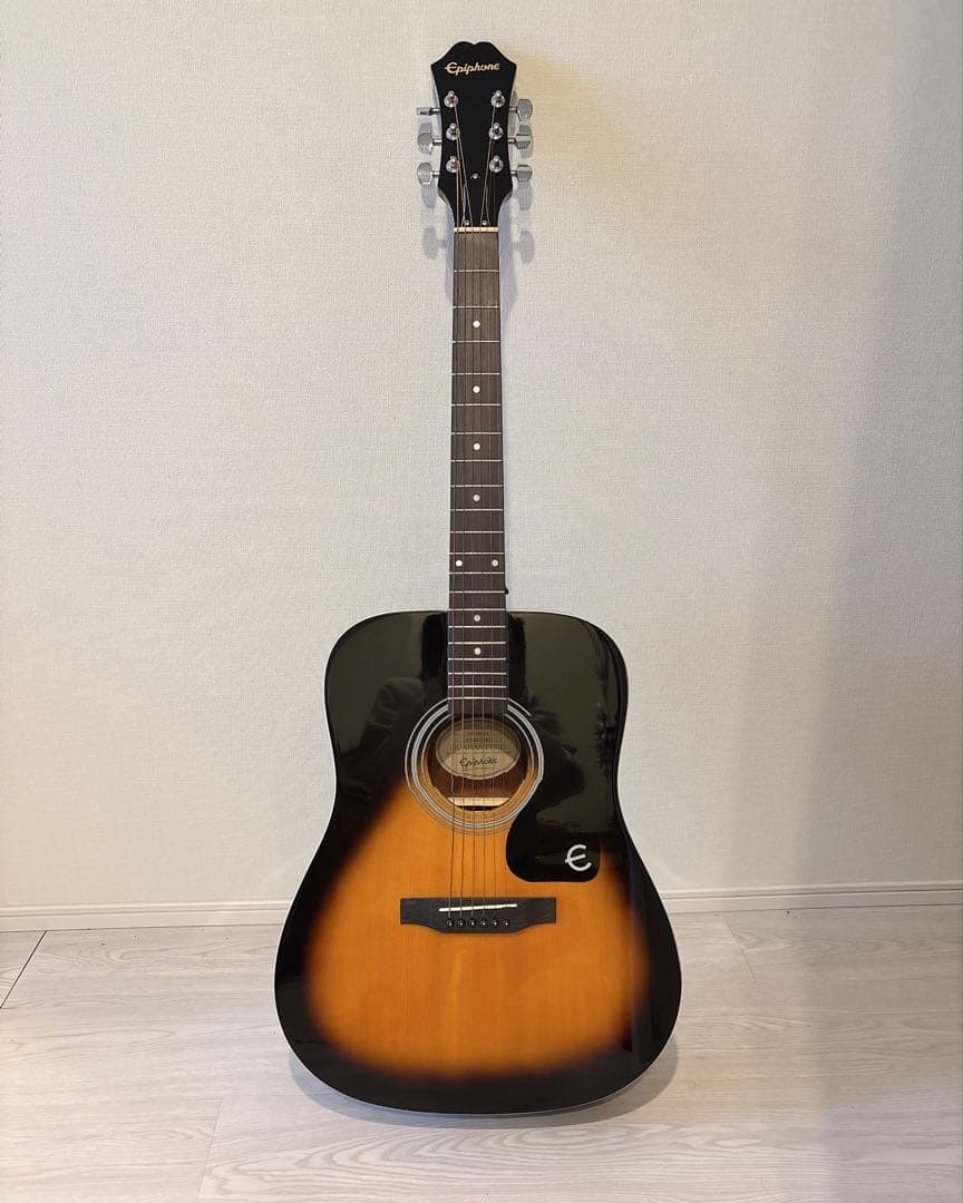 Epiphone DR-100 エピフォンアコースティックギター ケース付属品付