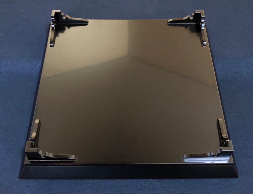 《レ》溜塗 蒔絵付 脚付 会席膳5客 木製漆器 時代 251024い6