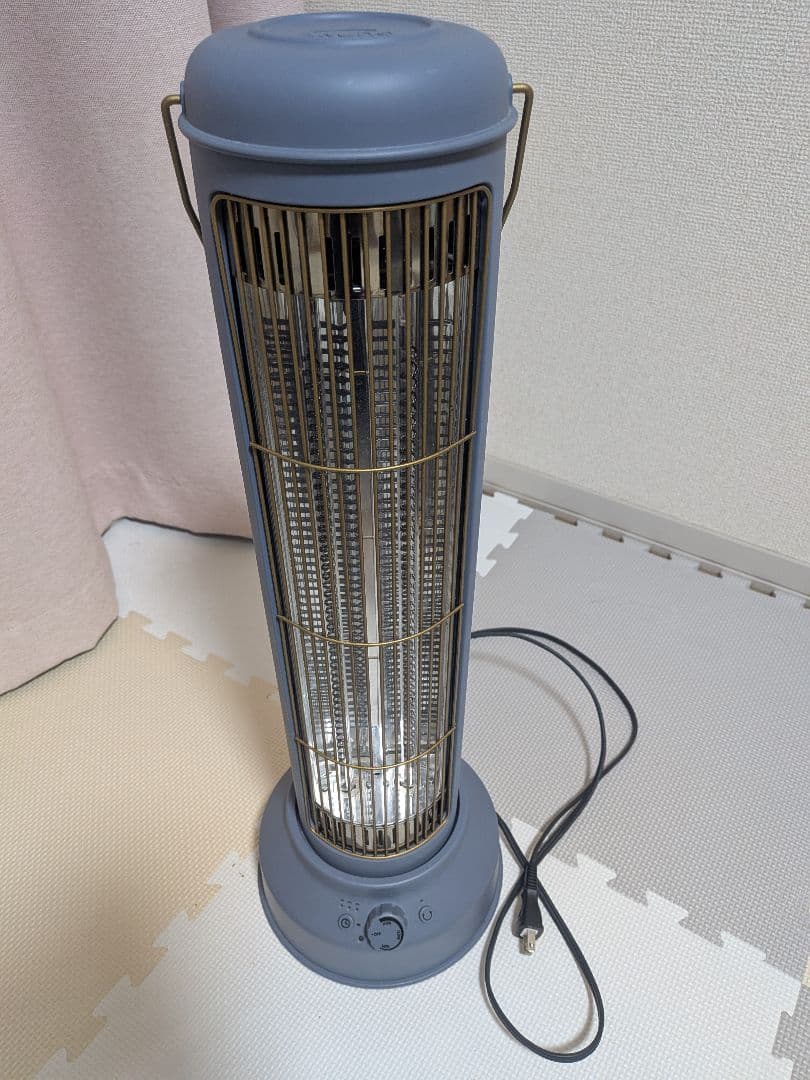 BRUNO タワー型電気ヒーター グレー BRUNO（ブルーノ） 公式 全方位型 Classic Stove ファンヒーター 電気