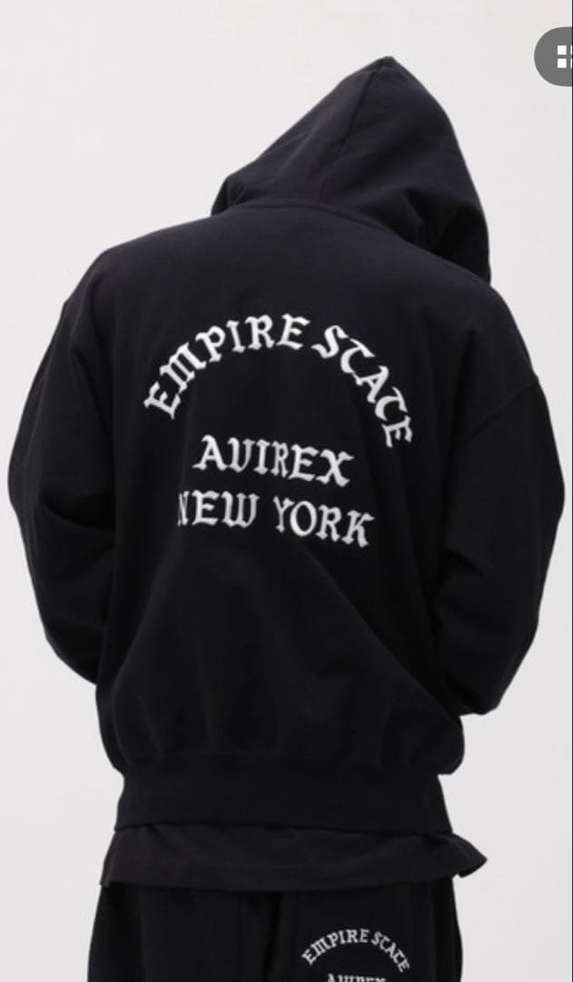 AVIREX カモフラージュフード パーカー