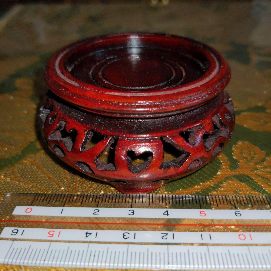 最終価格 中国骨董書道水盂匙付時代品