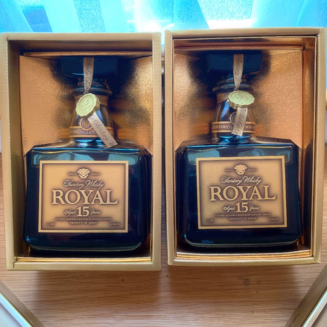 サントリー ウイスキー ローヤル15年(ゴールドラベル) 未開栓