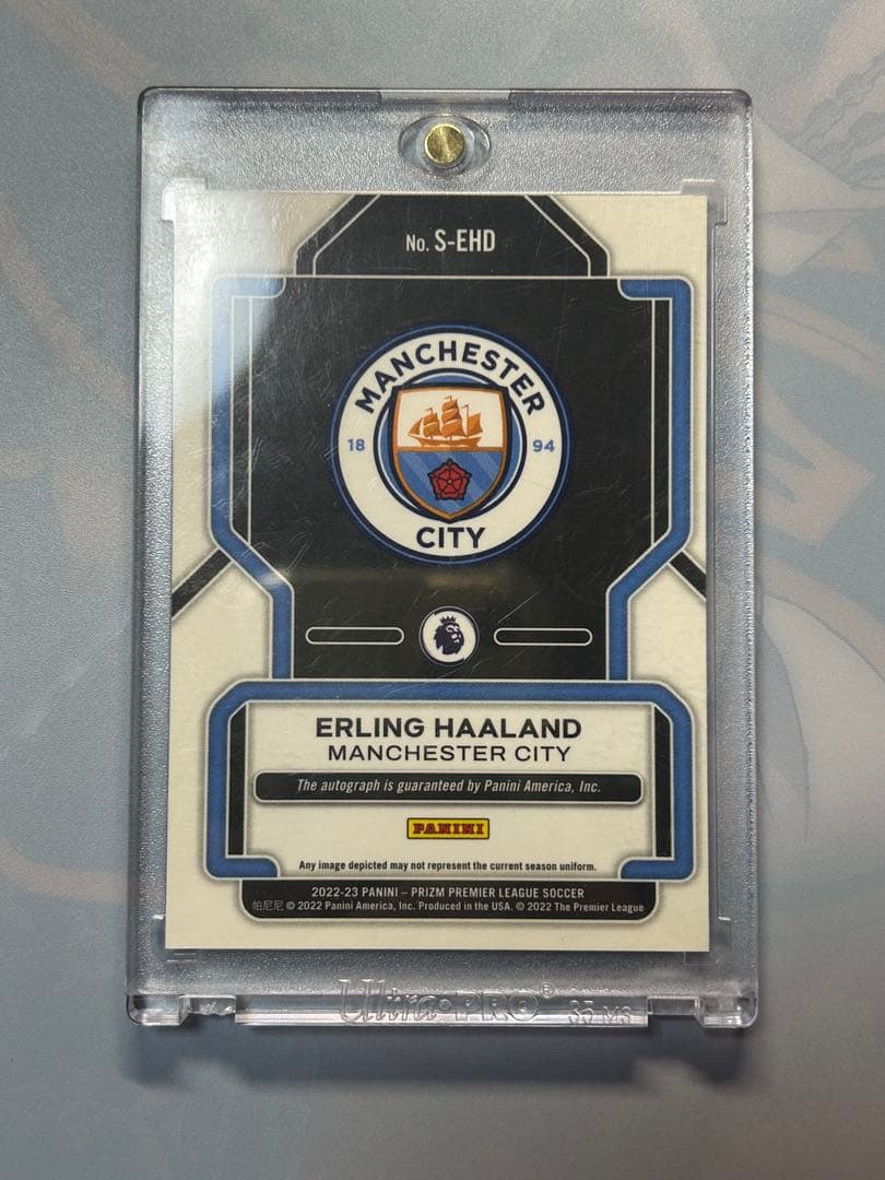 PANINI PRIZM ERLING HAALAND auto 直筆サイン