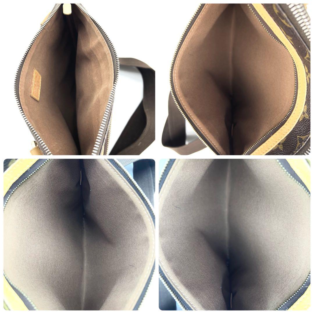 【美品】 VUITTON　ショルダーバック　サコッシュ　ダミエ　ボスフォール