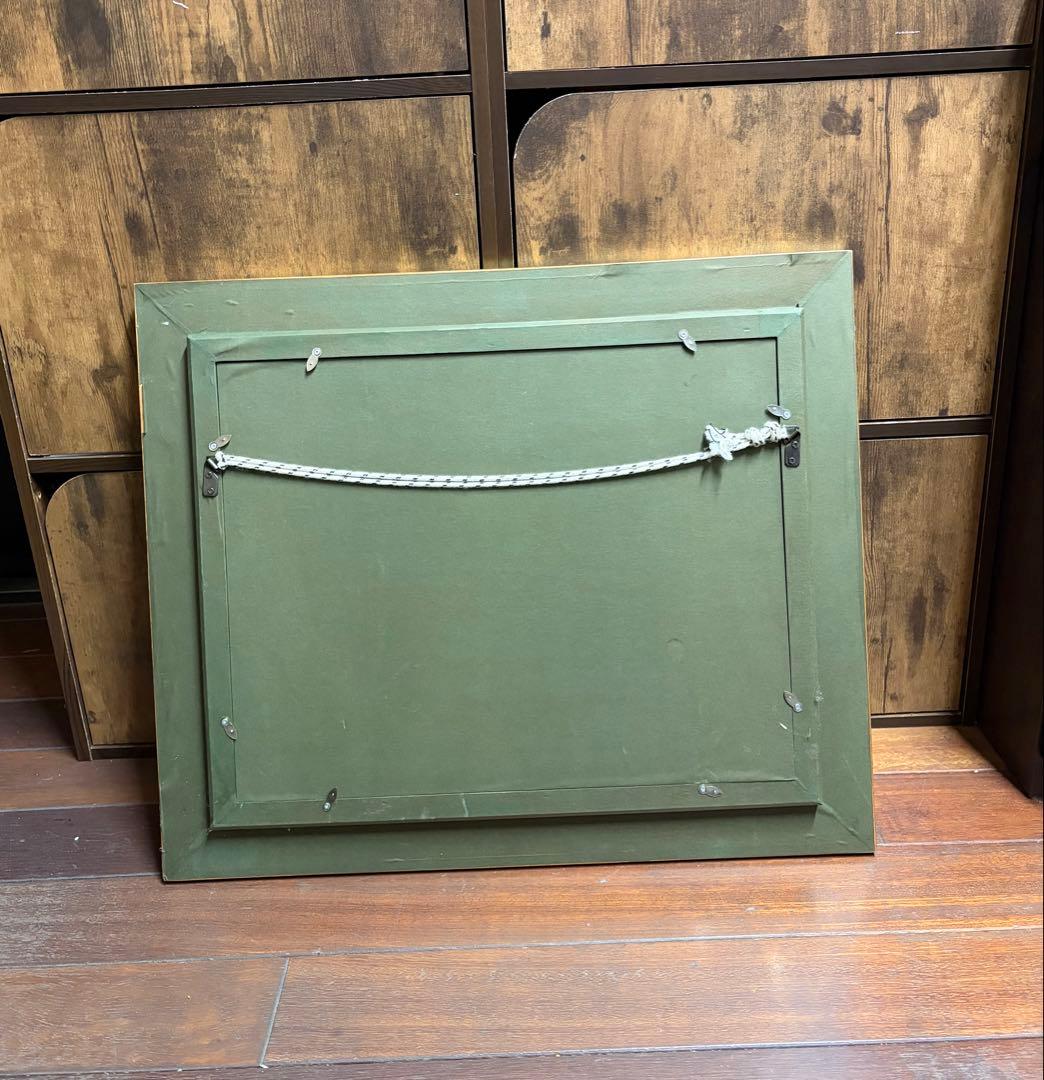 荻須高徳 油彩画 手描き 作者サイン 貴重