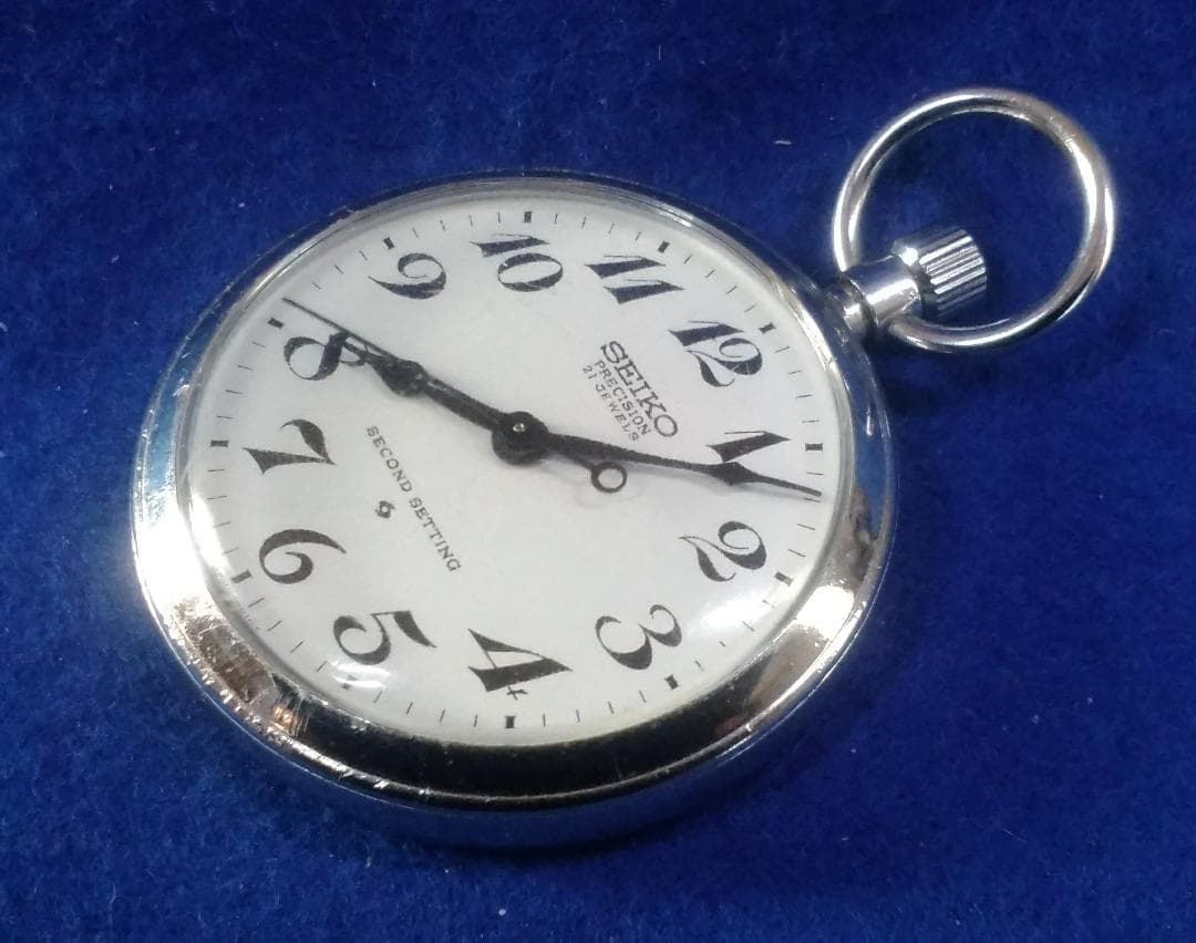 懐中時計　昭50　鹿鉄（稼働中）