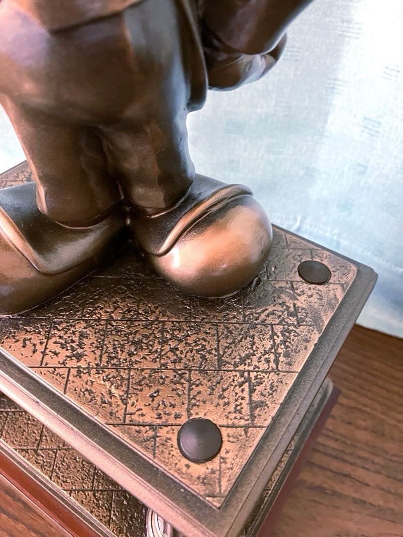 非売品】ディズニーオーケストラー ブロンズ像 オルゴール 第一生命