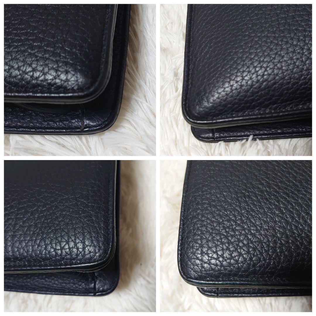 ドゥーニーアンドバーク 本革 シボ加工 ダレスバッグ ビジネスバッグ