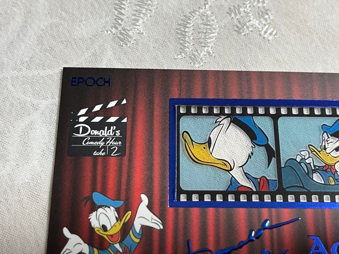 ドナルドダック 90周年プレミアムコレクションカード　エポック社　フィルム