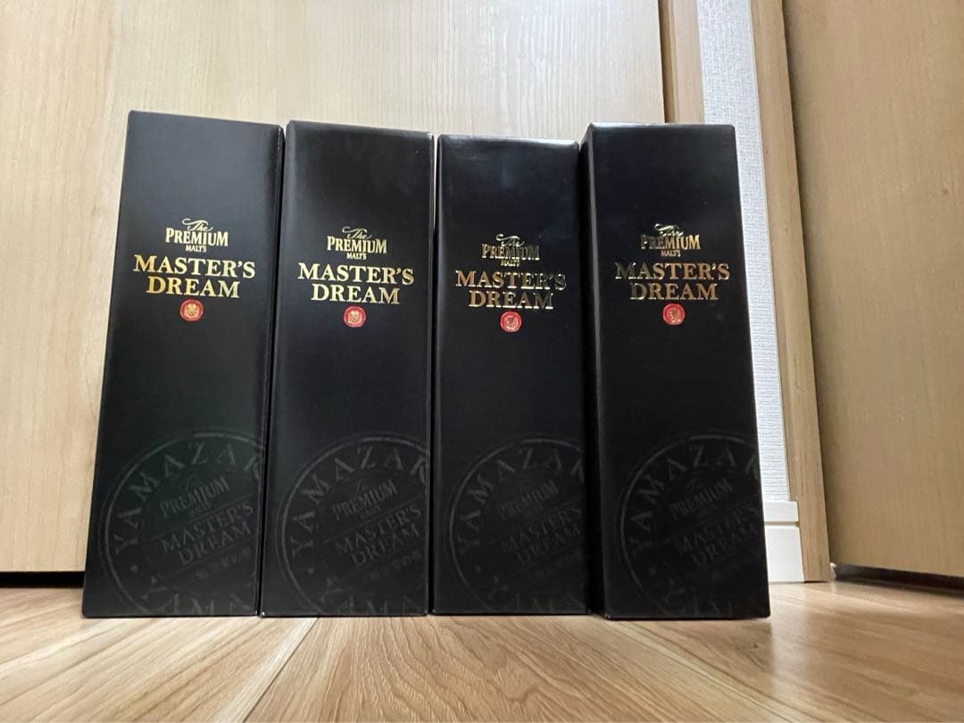 山崎 MASTER'S DREAM 2024マスターズドリーム 4本セット WEB限定 ザ・プレミアム・モルツ マスターズドリーム 山崎原酒樽熟成