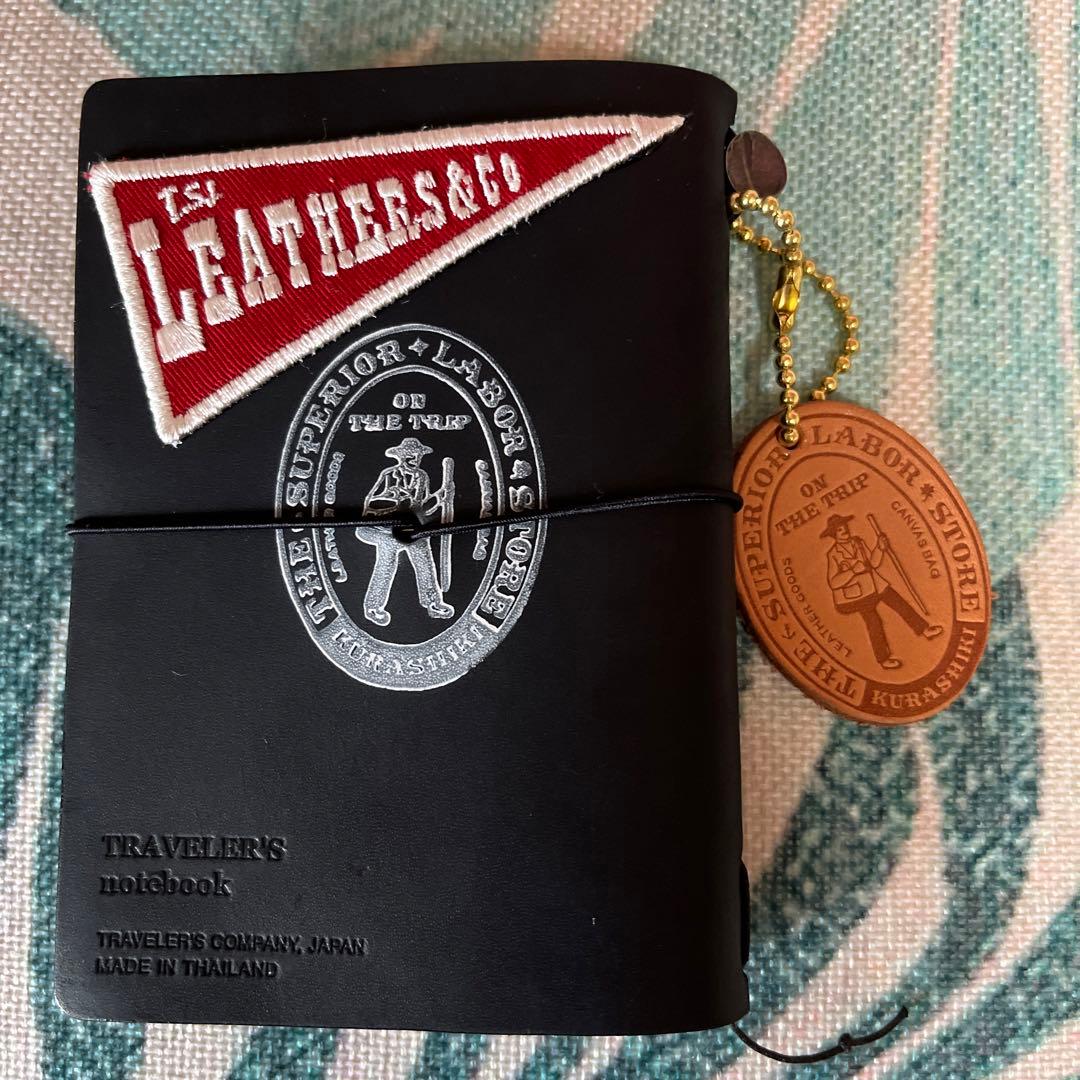 TSL倉敷カスタムトラベラーズノートパスポートサイズブラック