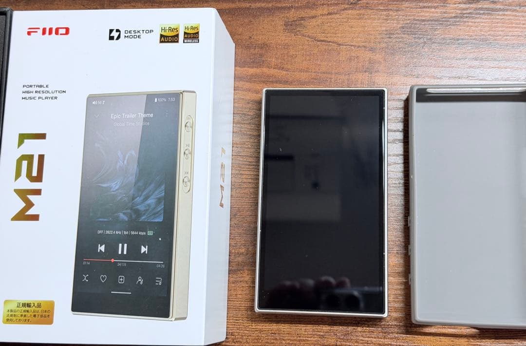 【美品】FIIO M21 Titanium Gold FIO-M21-G 値下げ FIIO M21 Titanium Gold [FIO-M21-G] 新品｜フジヤエービック