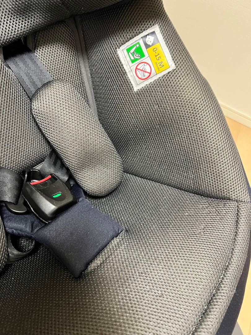 直接引き取り限定】Combi チャイルドシート グレー×ネイビー ISOFIX