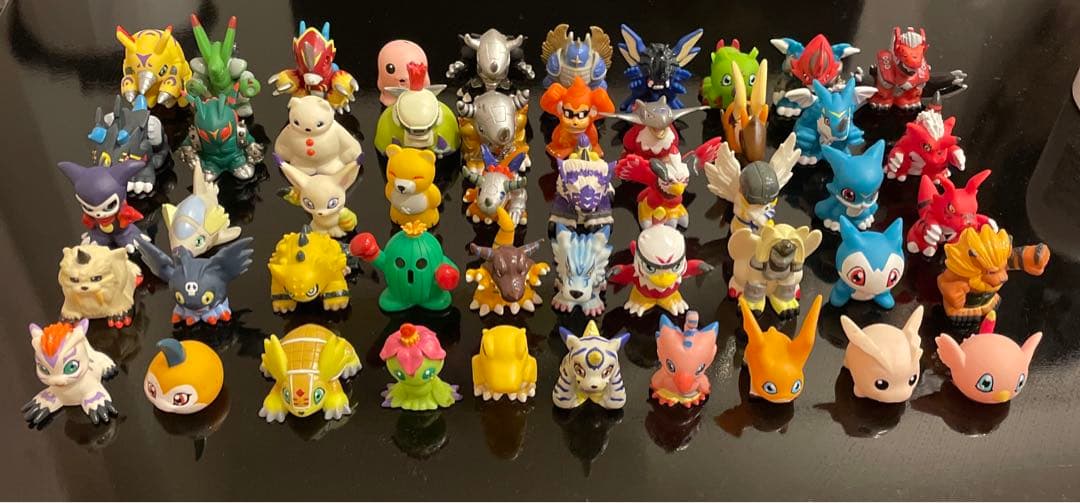 デジモン ソフビ 50個セットデジモン アドベンチャー 森永 フィギュア