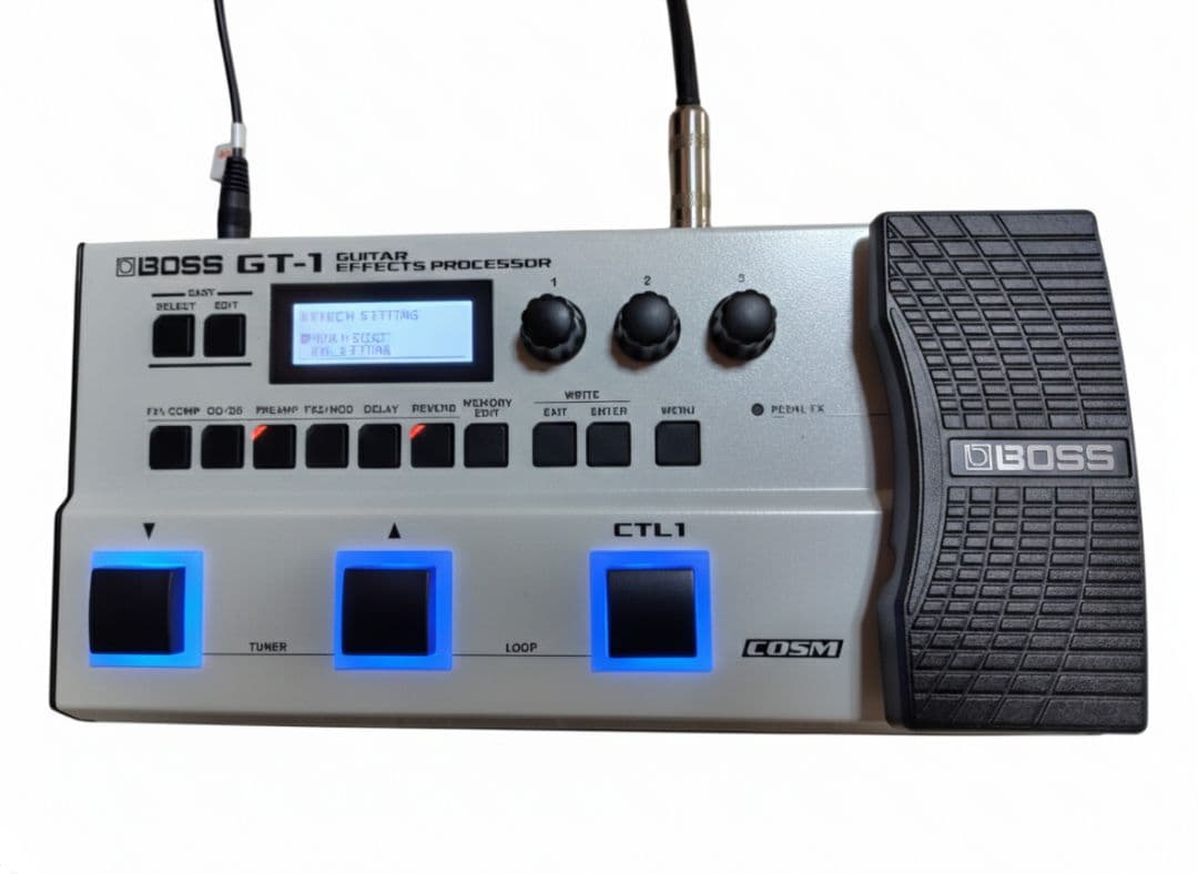 【美品・純正フルセット】BOSS GT-1 ギター用マルチエフェクター ホワイト BOSS GT-1 ギターエフェクター 白 Amazon | BOSS GT-1-WH 【数量限定
