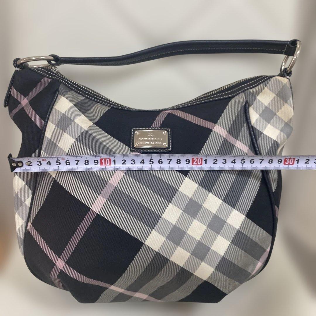 バーバリー ブルーレーベル　ワンショルダー　ノバチェック　2way ホースロゴ